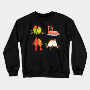 Lovely Birds Crewneck Sweatshirt
